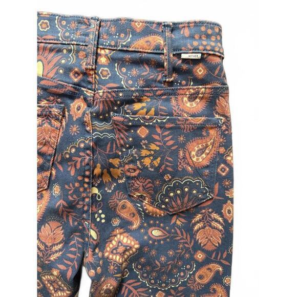 New Mother The Hustler Flood Women's Printed Jeans Size 25 - Picture 5 of 5